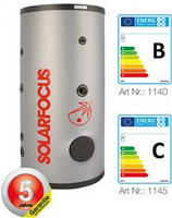 Solarfocus Speicher-Wassererwärmer und Zubehör